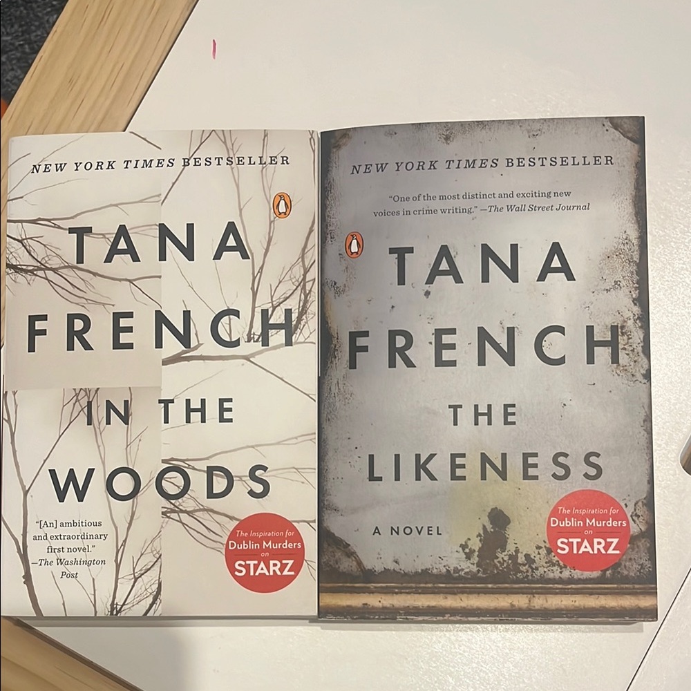 Tana French Book Set - In the Woods & The Likeness